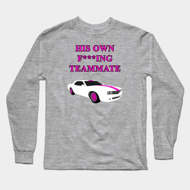 His Teammate! Long Sleeve T-Shirt by Broughy1322